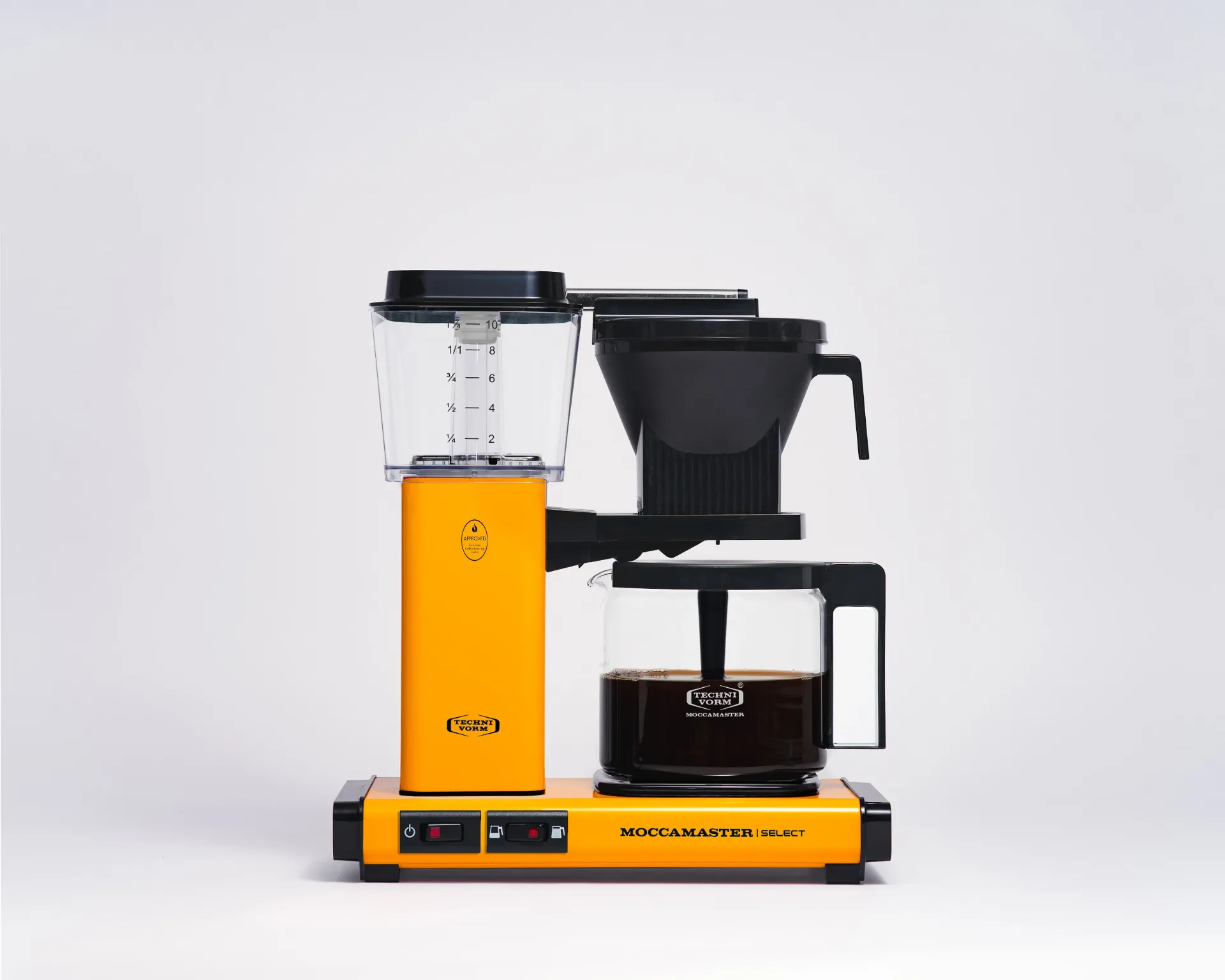Moccamaster KBG Select Filter Coffee Machine | Yellow Pepper