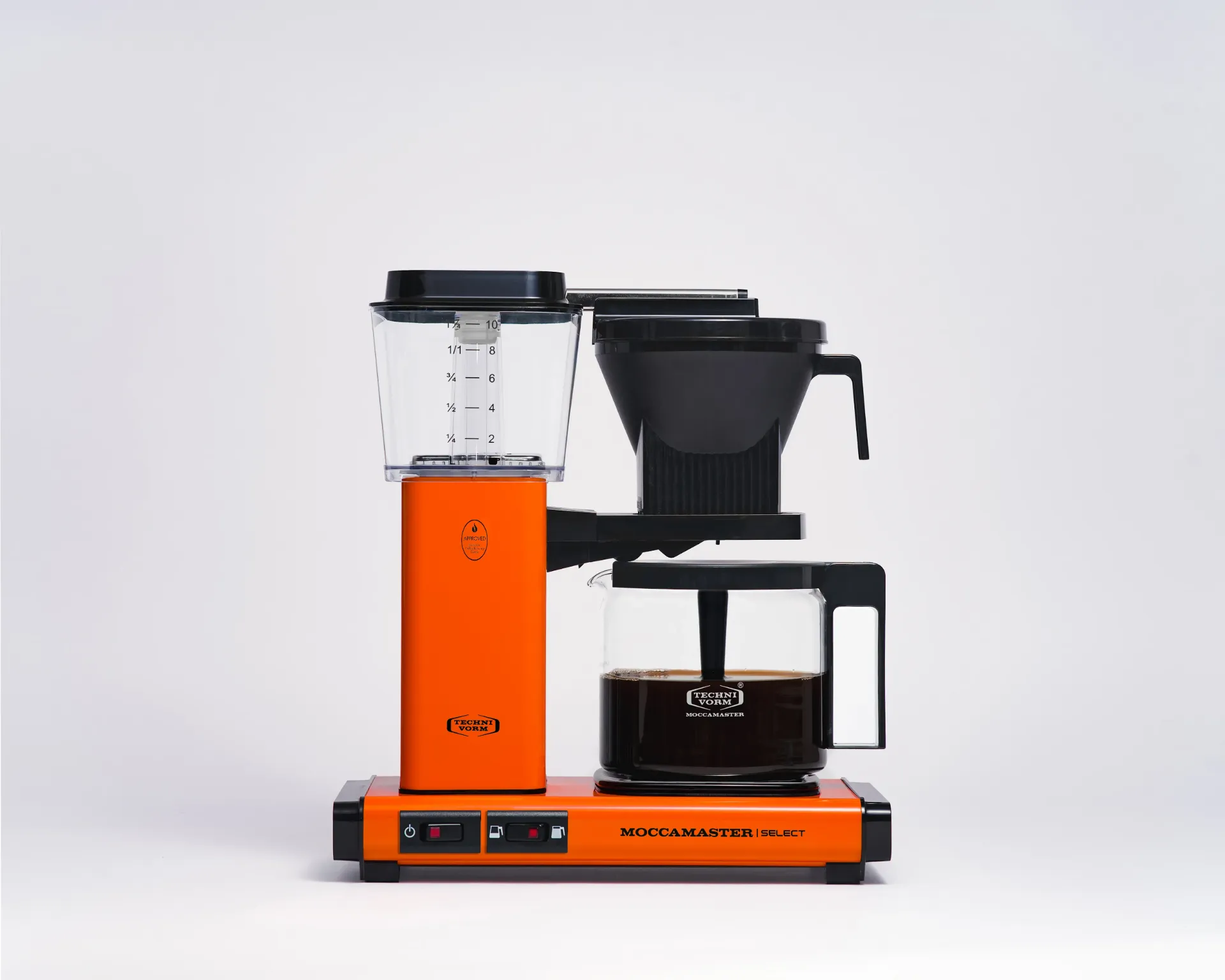 Moccamaster KBG Select Filter Coffee Machine | Orange