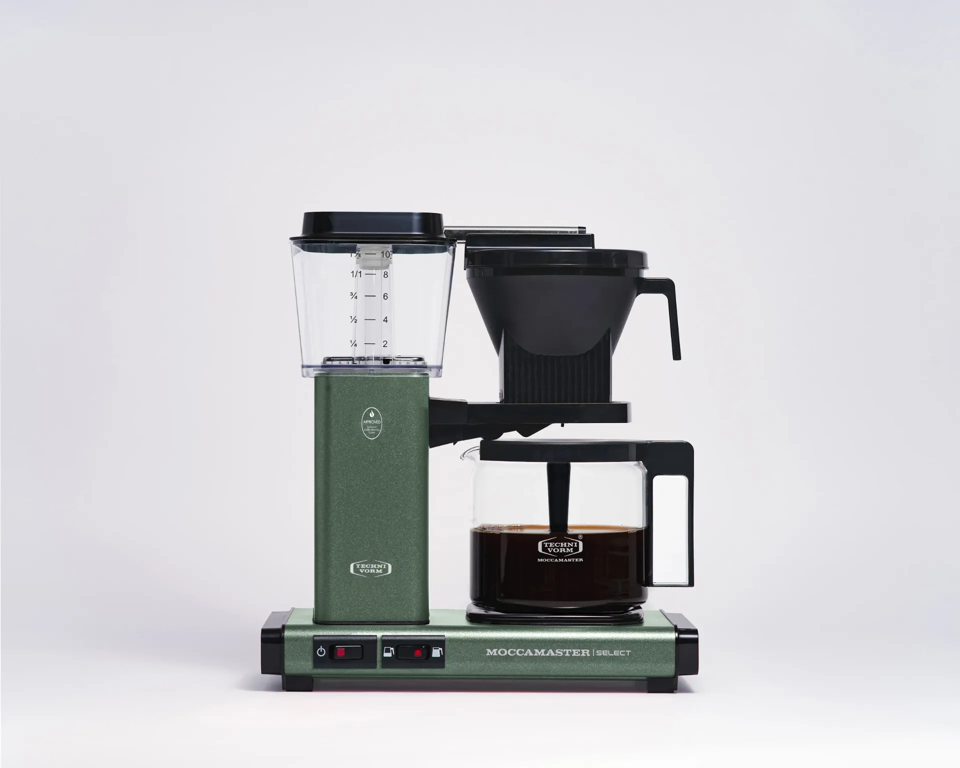 Moccamaster KBG Select Filter Coffee Machine | Forest Green