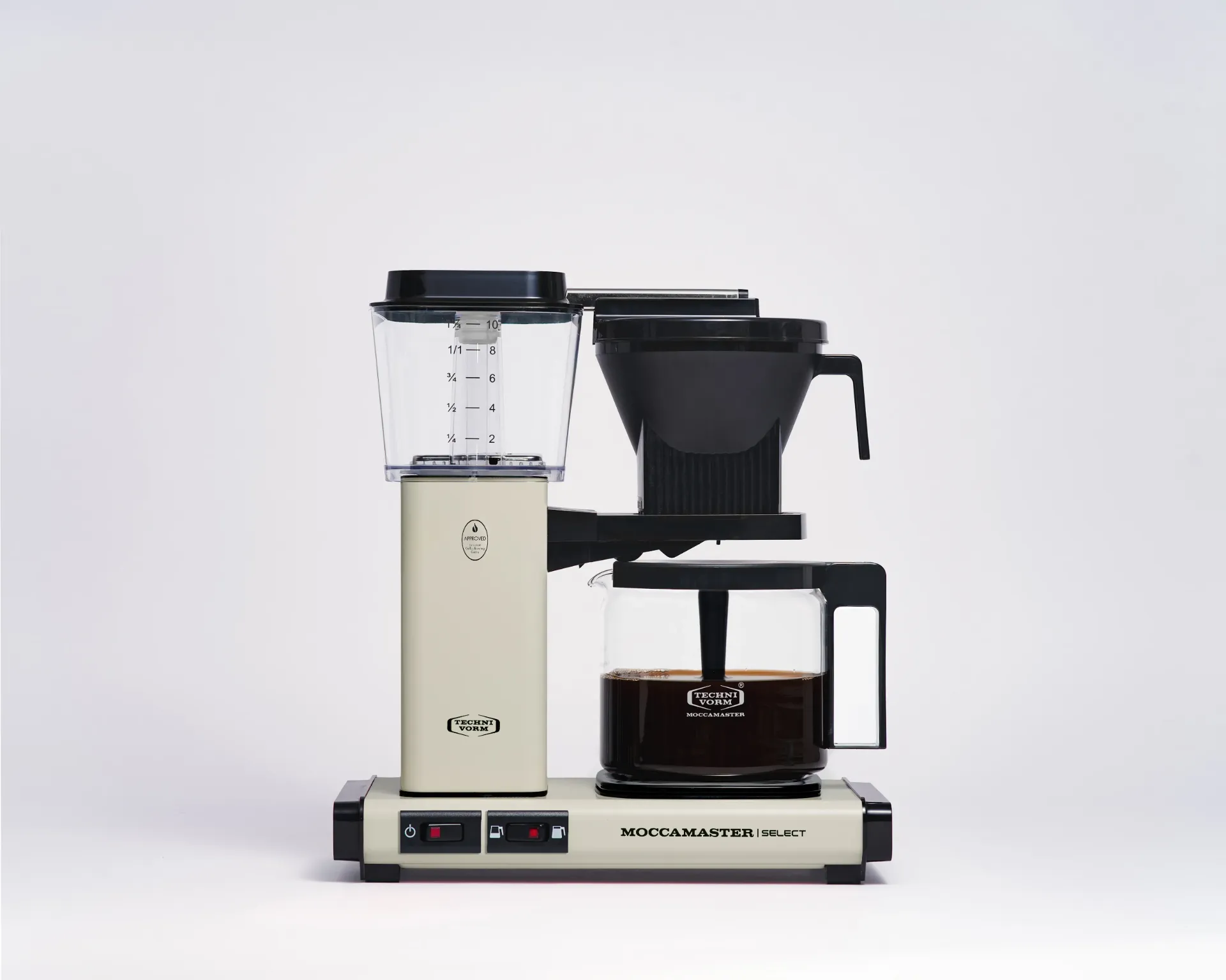 [UK-53805] Moccamaster KBG Select Filter Coffee Machine | Off White