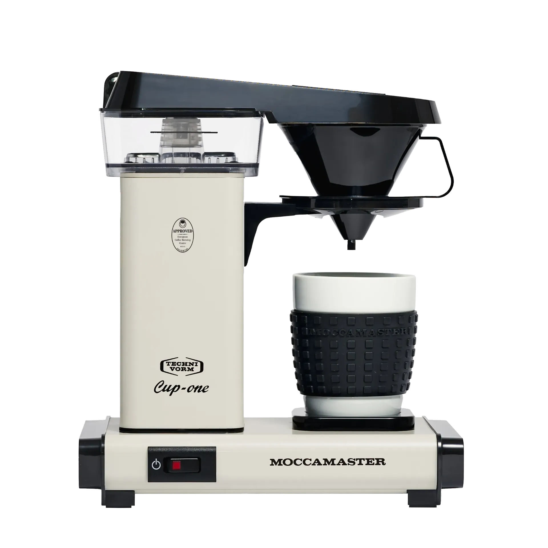 Moccamaster One Cup Filter Coffee Machine | Off White