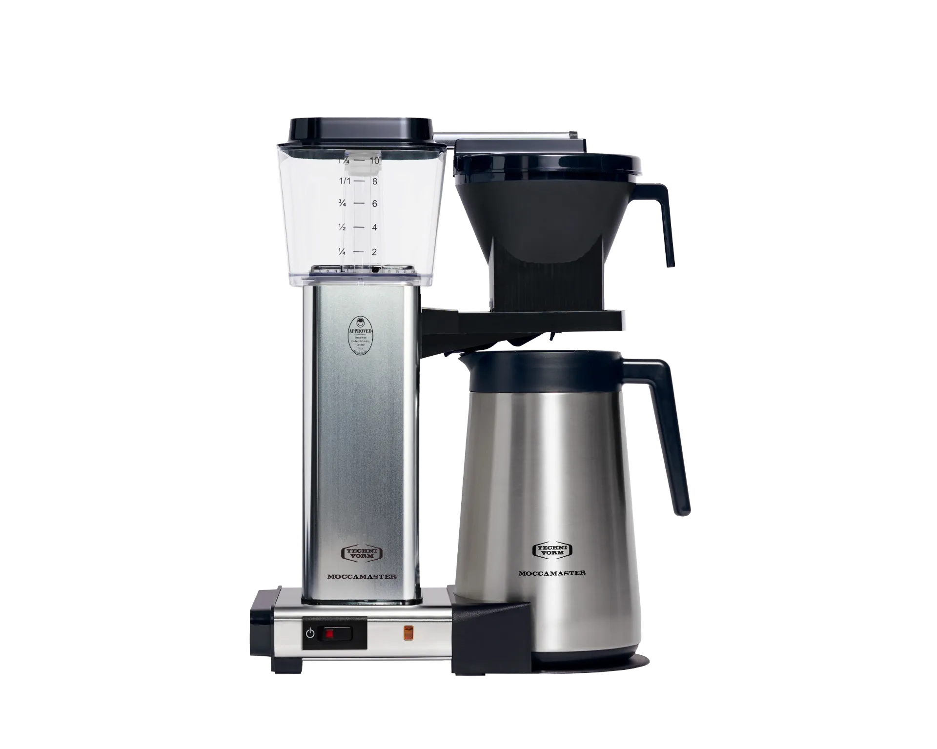 Moccamaster KBGT Thermos Coffee Machine | Polished Silver