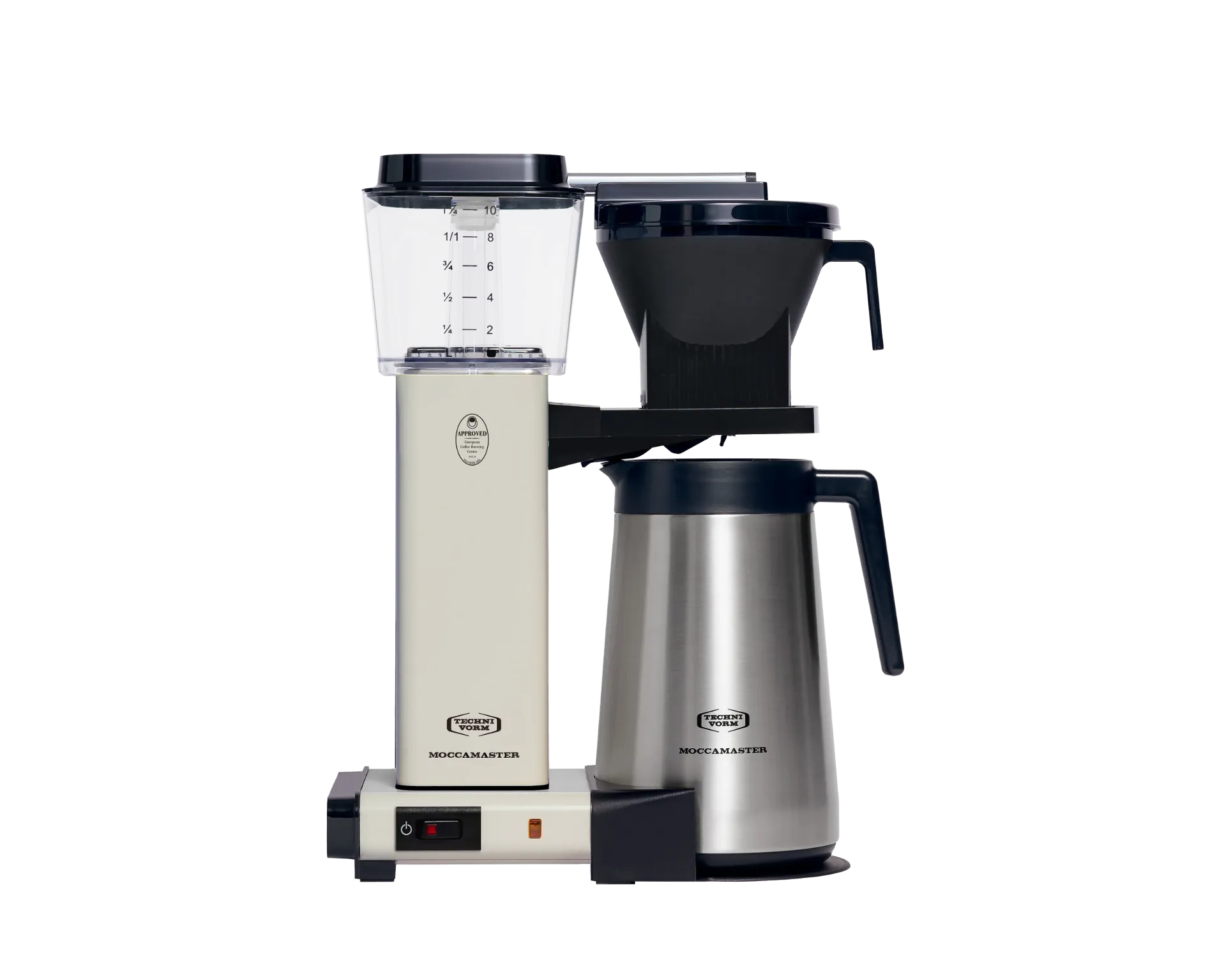 Moccamaster KBGT Thermos Coffee Machine | Off White