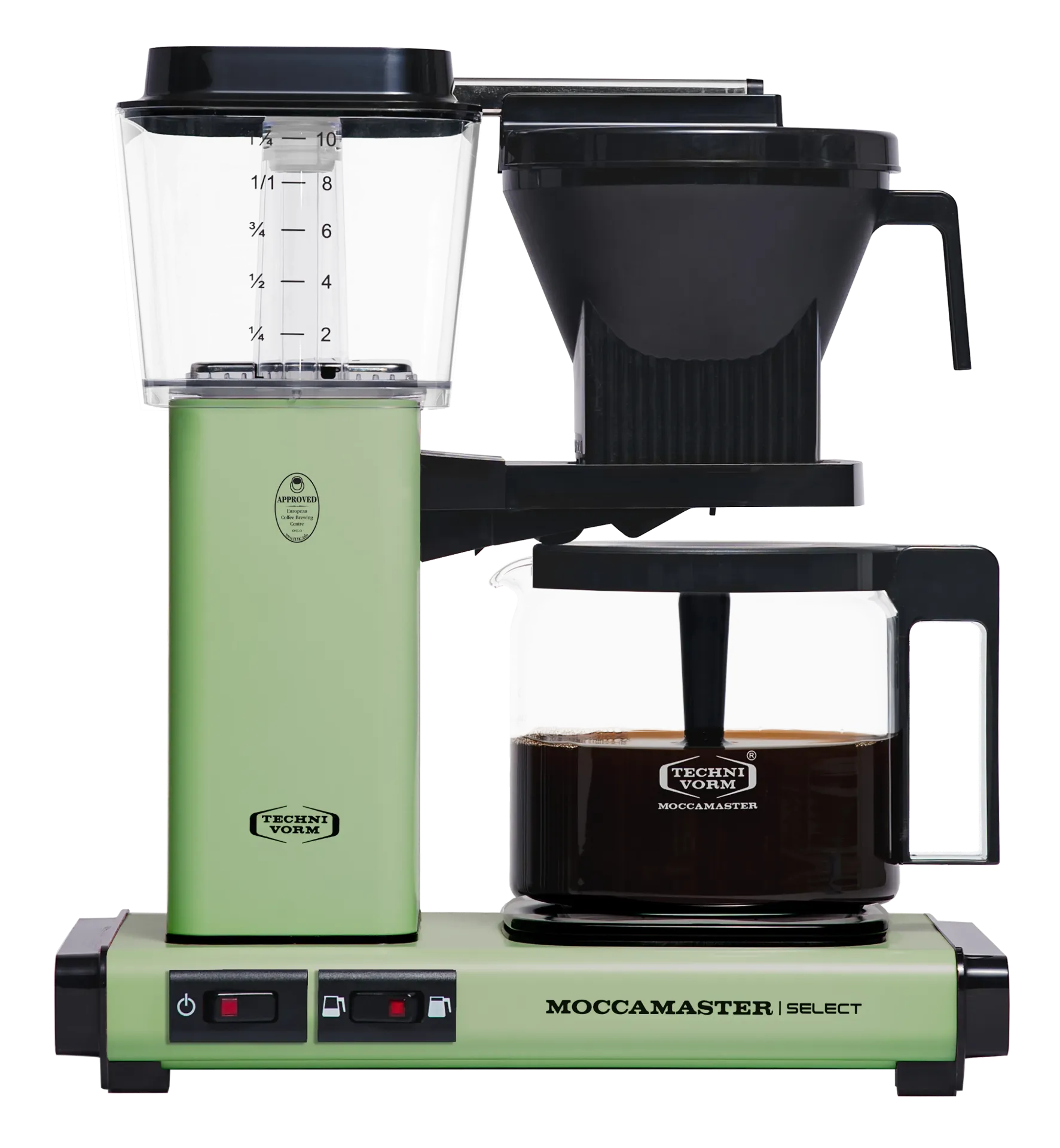 Moccamaster KBG Select Filter Coffee Machine | Pastel Green