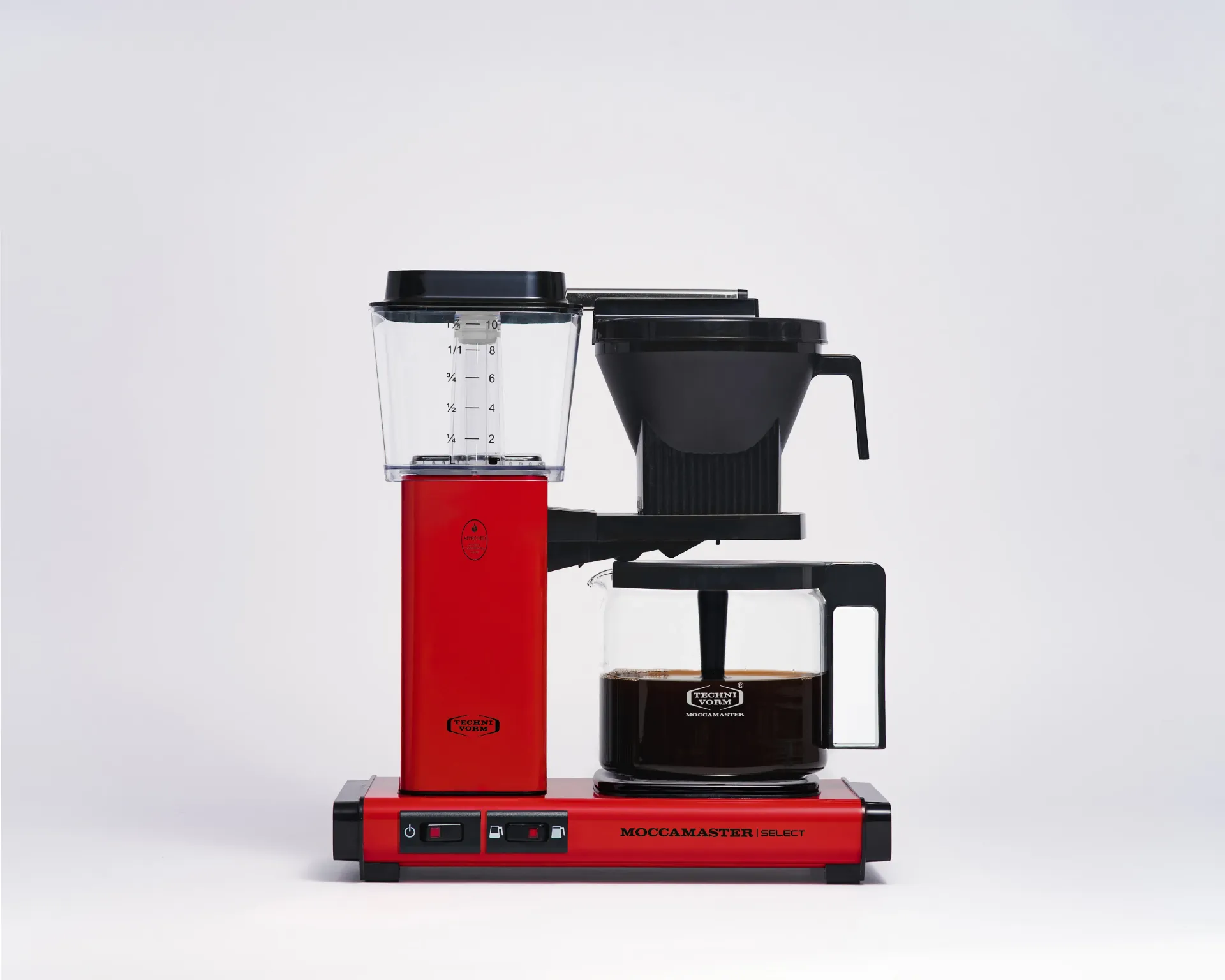 Moccamaster KBG Select Filter Coffee Machine | Red