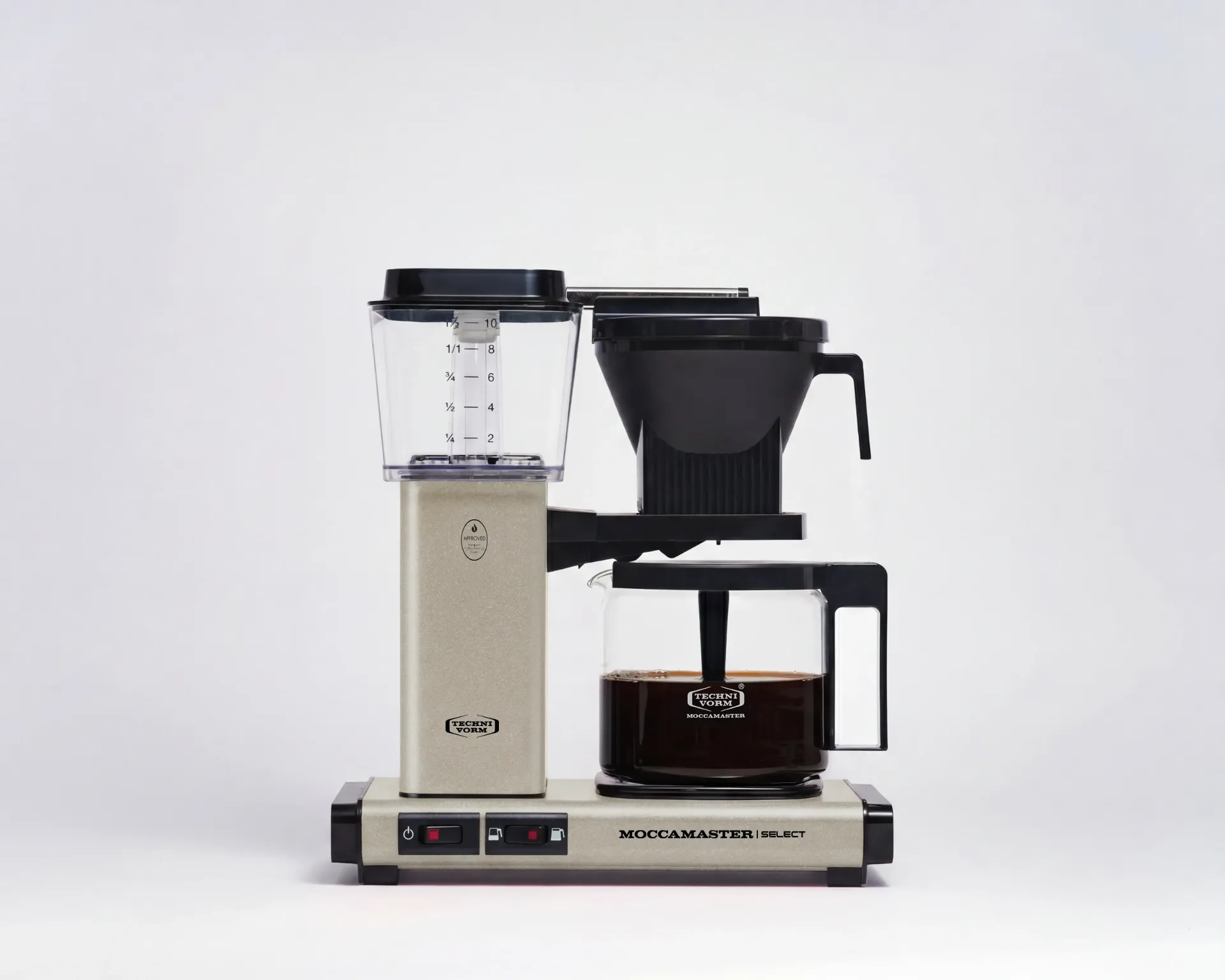 [53830] Moccamaster KBG Select Filter Coffee Machine | Sandstone