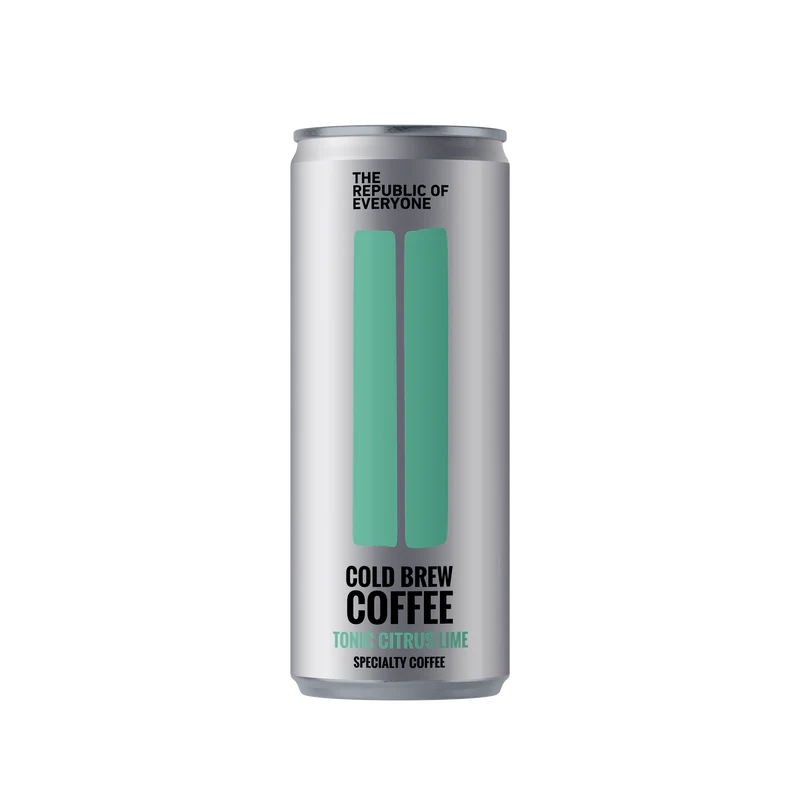 COLD BREW COFFEE - TONIC CITRUS LIME (CASE OF 12 CANS)