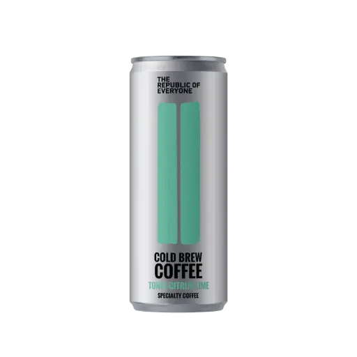 COLD BREW COFFEE - TONIC CITRUS LIME (CASE OF 12 CANS)